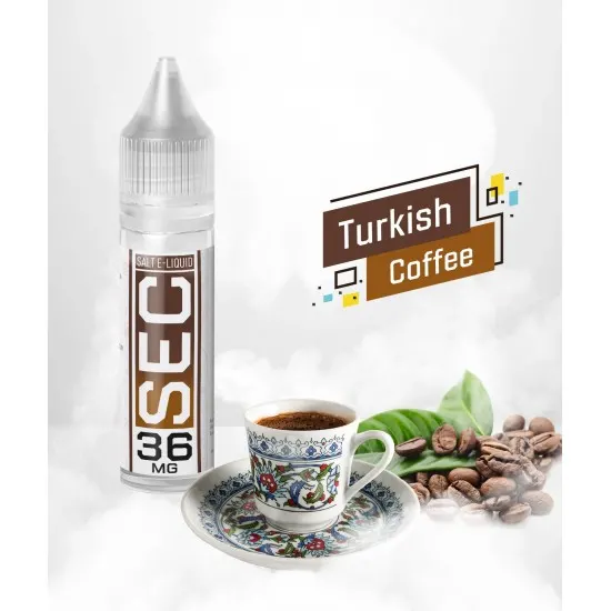 SEC - Turkish Coffee 20ML Salt Likit SEC - Turkish Coffee 20ML Salt Likit