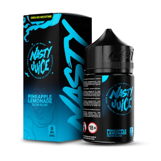 Nasty Juice - Slow Blow Pineapple Lemonade 60ML Nasty Juice - Slow Blow Pineapple Lemonade 60ML