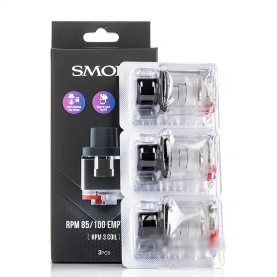 Smok RPM 85/100 Boş Yedek Kartuş Smok RPM 85/100 Boş Yedek Kartuş