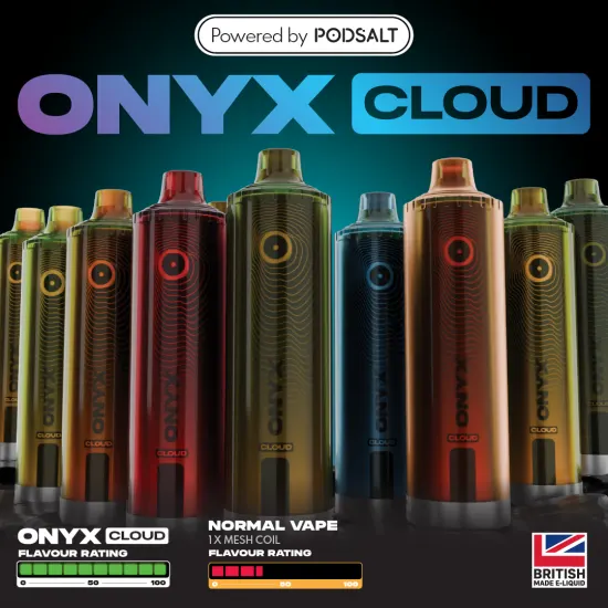 Pod Salt - Onyx Cloud 25000 Puff Pod Salt - Onyx Cloud 25000 Puff
