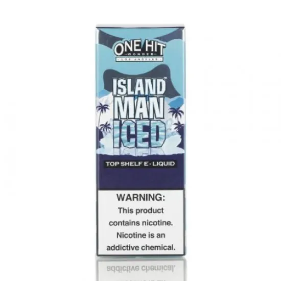One Hit Wonder Island Man Ice 30ML Salt Likit Island Man Ice 30ML Salt Likit