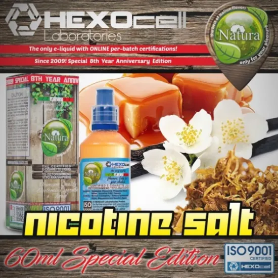 Natura RY4 Tobacco Salt Likit 60ML Natura RY4 Tobacco Salt Likit