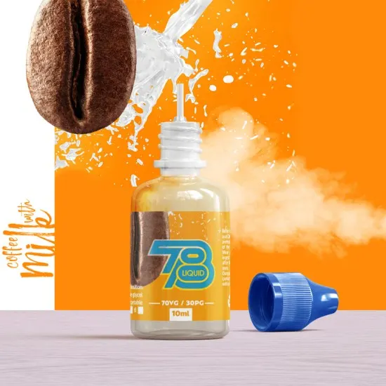 78 Coffee & Milk - Sütlü Kahve Likit 30ML 78 Coffee & Milk - Sütlü Kahve Likit 30ML