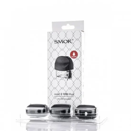 SMOK NORD 2 Pod - Yedek Kartuş (NORD/ RPM) (3 Adet) SMOK NORD 2 Pod - Yedek Kartuş (NORD/ RPM) (3 Adet)