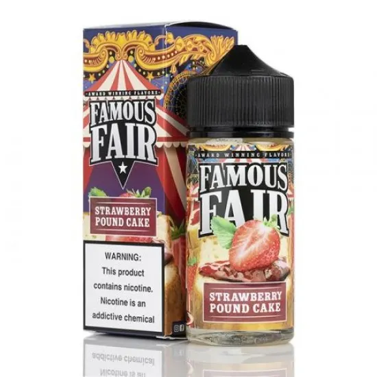OHW - Famous Fair Strawberry Pound Cake 100ML Famous Fair Strawberry Pound Cake