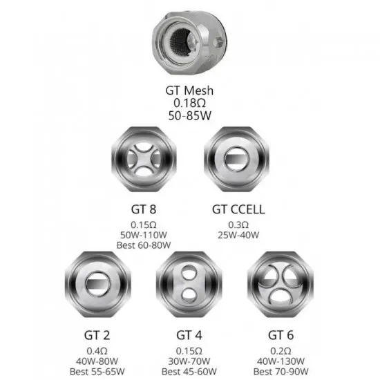 Vaporesso GT2,GT4,GT6,GT8,GTMESH,GTCCELL Coil Vaporesso Gt2/Gt4/Gt8/Mesh Coil (3'lü Paket)